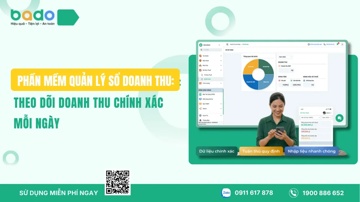 Phần Mềm Quản Lý Sổ Doanh Thu: Theo Dõi Doanh Thu Chính Xác Mỗi Ngày 